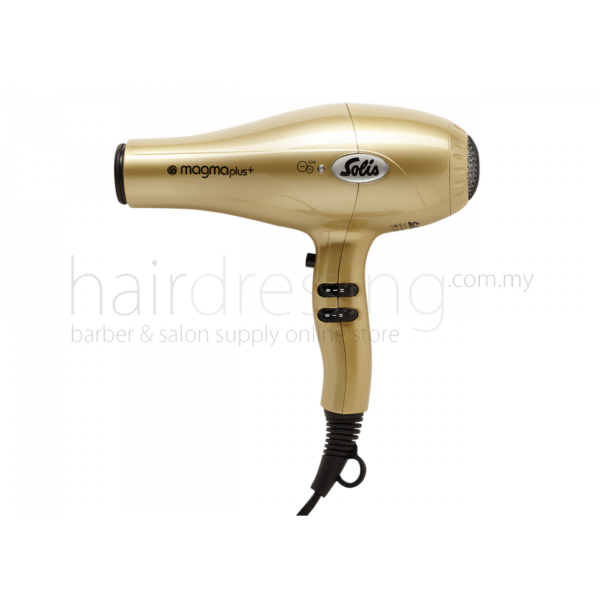 Solis Magma Plus Ionic 216 Hair Dryer 2200W (Gold)
