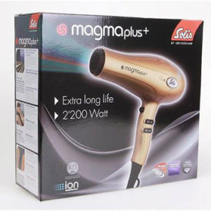 Solis Magma Plus Ionic 216 Hair Dryer 2200W (Gold)