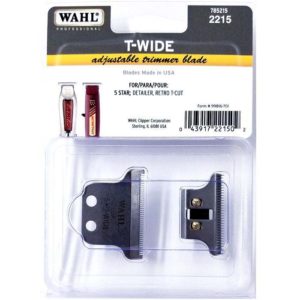 WAHL T-Wide Adjustable Trimmer Blade for Detailer #2215