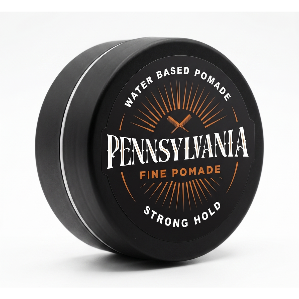 Pennsylvania Supreme Hold Fine Pomade Black (150g)