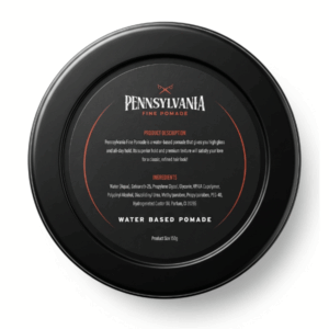 Pennsylvania Supreme Hold Fine Pomade Black (150g)