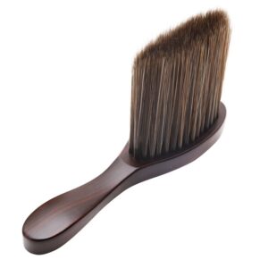 Wooden Horse Hair Duster Brush