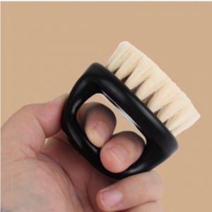 Nylon Knuckle Fade Brush (Goat Hair)