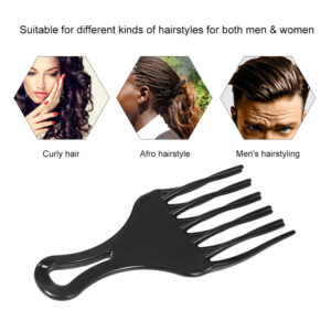 Afro Detangling Comb (Black)
