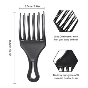 Afro Detangling Comb (Black)