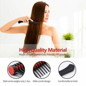 Detangling Shampoo Comb (Black)
