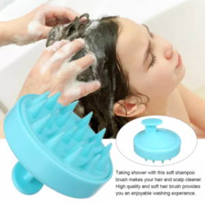 Shampoo Round Massage Brush (0-18E)