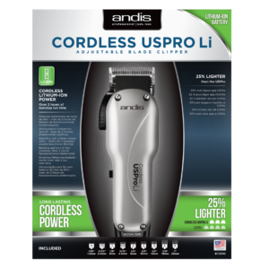Andis Cordless USPRO Li Adjustable Blade Clipper #73010