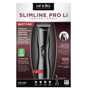 Andis Pro Slimline Pro Li Cordless Hair Trimmer #32485 (Black)