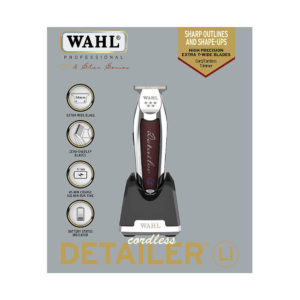 WAHL Pro 5-Star Series Cordless Detailer Li T-Wide Blade Hair Trimmer #8171