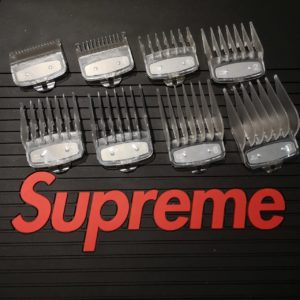 8pcs Premium Attachment Guides for WAHL Clipper (Transparent)
