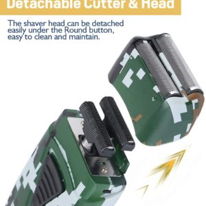 Camouflage Profoil Lithium Cord/Cordless Shaver 2202