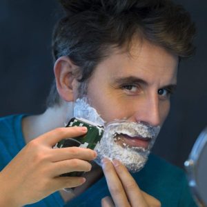 Camouflage Profoil Lithium Cord/Cordless Shaver 2202