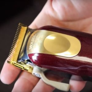 Staggered-Tooth Fade Blade Set (Gold) for Wahl Cordless Magic Clipper