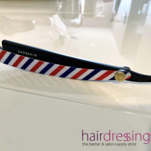 Barber & Co. 5-Star Shaving Razor (Barber Pole Design)