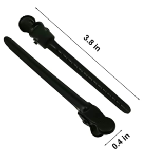Perfect Fit Hair Steel Clip (12pcs) Black