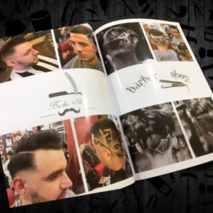 Barbershop Moustache Oil Slick & Tattoo Magazine A680
