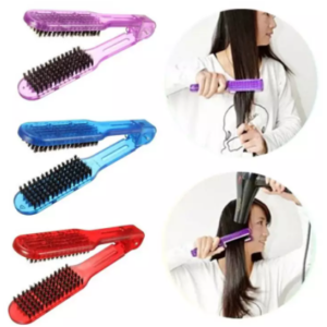 Plastic Handle Straightening Brush