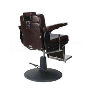 Kingston Barber Chair Omega Hydraulic Pump Adjustable, Durable with 1-Year Warranty
