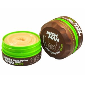 Nishman Hair Styling Wax #08 (Matte) - 100ml
