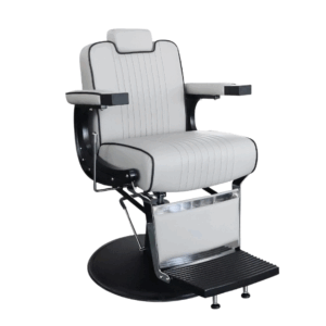 Kingston Barber Chair Omega Hydraulic Pump Adjustable, Durable with 1-Year Warranty