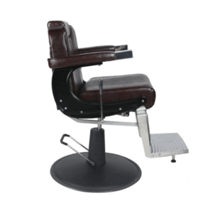 Kingston Barber Chair Omega Hydraulic Pump Adjustable, Durable with 1-Year Warranty