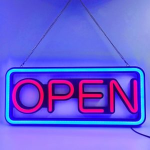 Barber Neon OPEN Sign