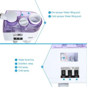 Hot & Cold 2 In 1 Facial Steamer