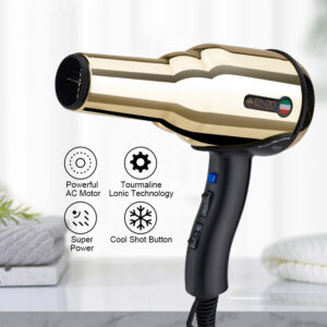 Enzo Pro Steel Hair Dryer 2999 (Gold)