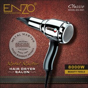 Enzo Pro Metal Master Hair Dryer 8000