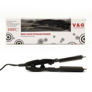 V&G Professional Mini Hair Straightener 218 (Black)