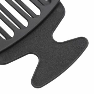 Afro Wide-Tooth Hair Pick Comb (Plastic)