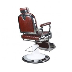 Kingston Barber Chair Rho - Dark Brown
