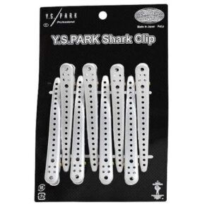 Y.S. Park Shark Clip - 8pcs (Silver)