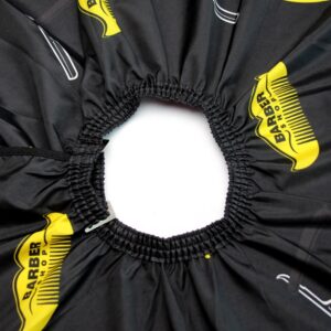 Gold Scissors Design Barber Cloth Cape #T40