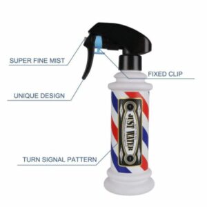 Just Water Sprayer Barber Pole Design (200ml)