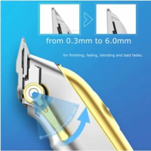 Kemei Pro Cordless Adjustable Blade Clipper K-53S