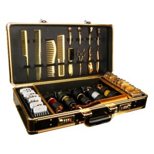 Barber Pro Tool Case #0027 (Gold)