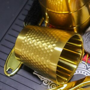 Stainless Steel Barber Shaving Bowl (Gold)