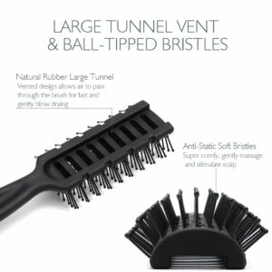 Vent Brush 8507 (Matt Black)