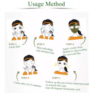 Dexe Deep Cleansing Peel Off Green Mask (120g)