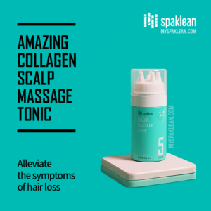 Spaklean Amazing Collagen Scalp Massage Tonic (120ml)