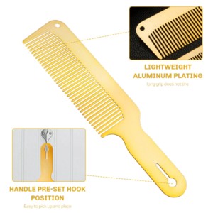 Metal Clipper Comb #G2 (Gold)