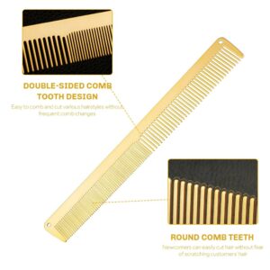 Metal Cutting Comb #G1 (Gold)
