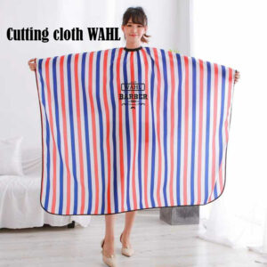 WAHL Pro Stripe Cutting Cape J50 (Red/Blue/White)