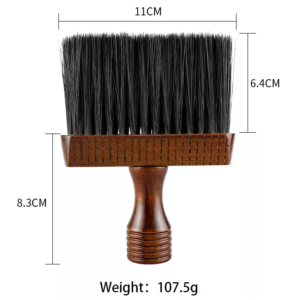 Wooden Barber Neck Duster Brush