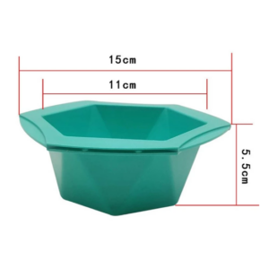 Seven Colourful Dye Bowl & Comb Set #7