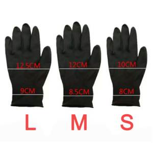 Hand Glove FX (20pcs) - M Black
