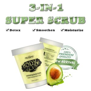 Nuspa Body Scrub Avocado (250ml)