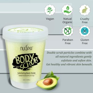 Nuspa Body Scrub Avocado (250ml)